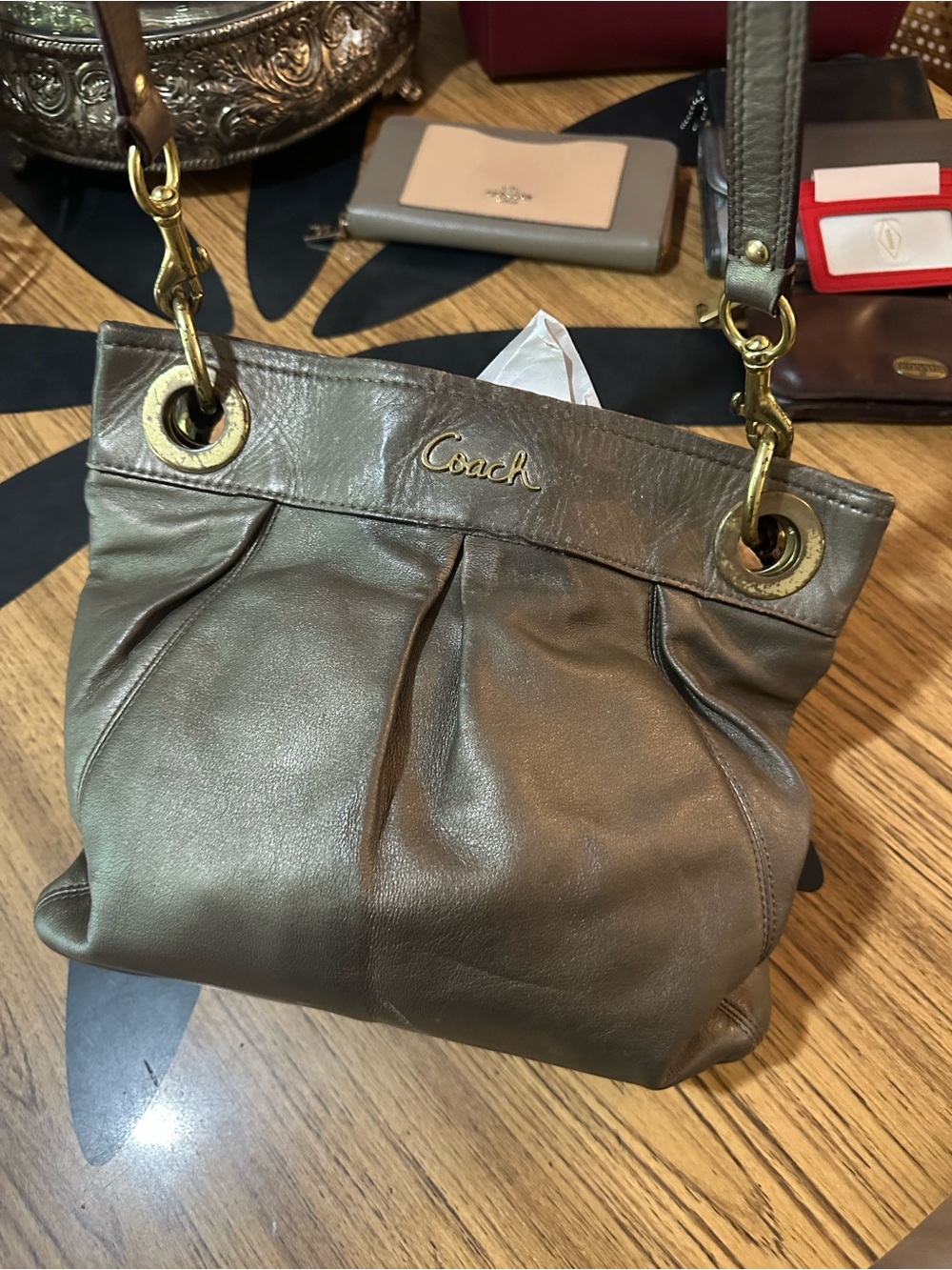 Vintage coach crossbody